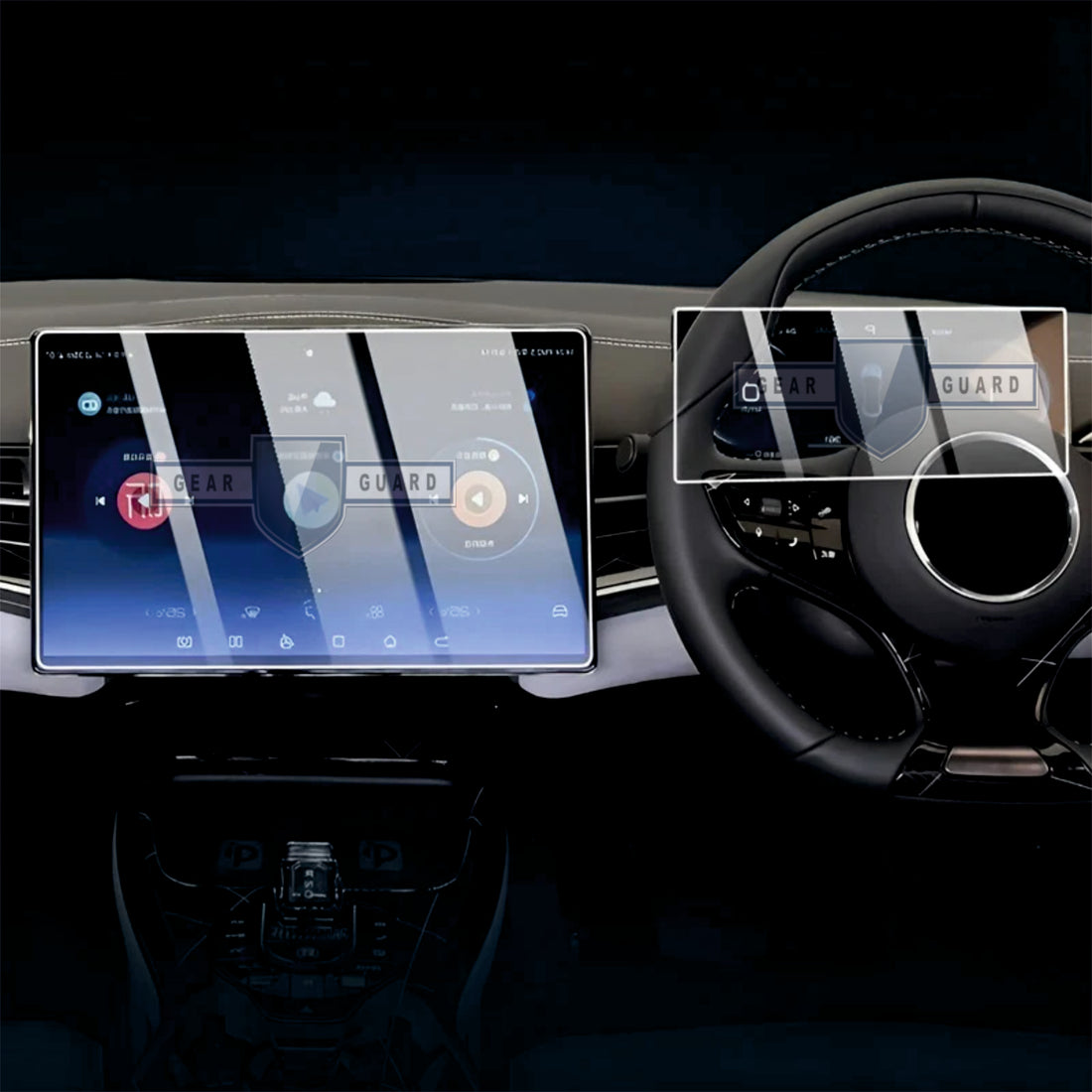 BYD Seal 15.6inch infotainment system screen guard protection film tempered glass protector