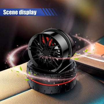 Car Interior Dashboard Accessories Air Freshener Solar Wheel Air Freshener