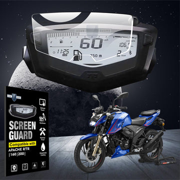 TVS Apache RTR 160 | RTR 160 4V | RTR 200 4V Accessories Speedometer Screen Guard