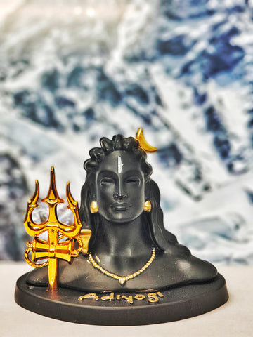Adiyogi Shiva Statue β Car Dashboard & Decor