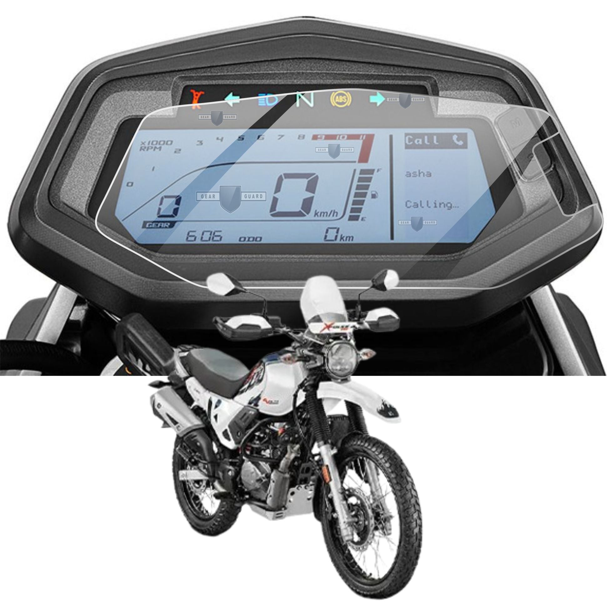 Hero X Pulse 200, 200T, 200S Bike Accessories Screen guard -