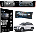Hyundai Creta Facelift Touch Screen Protector with AC Vent Guard -M8C_CRETA_F_AC