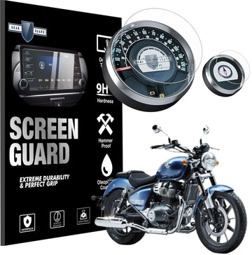 Royal Enfield Super Meteor 650 Bike Accessories Instrument Cluster Screen Guard -S_METEOR