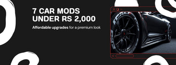 7 Car Mods Under Rs 2,000 That Look Expensive: Permanent Tyre Stickers, 3D Metal Emblems and More - Gear Guard