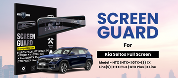 Screen Protectors for Kia Seltos Facelift Touch Screen Guard (2023-2024) Navigation System Touchscreens