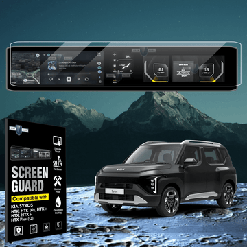 Kia Syros touch screen guard by Gear Guard