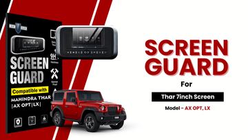 Screen Protectors for Mahindra Thar (2020-2024) Navigation System Touchscreens - Gear Guard
