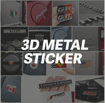 3D METAL STICKER