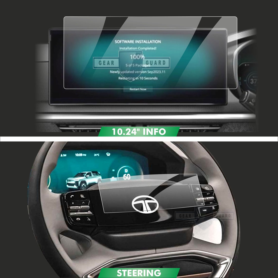 Tata Punch Screen Guard Bundle [2024-2025]