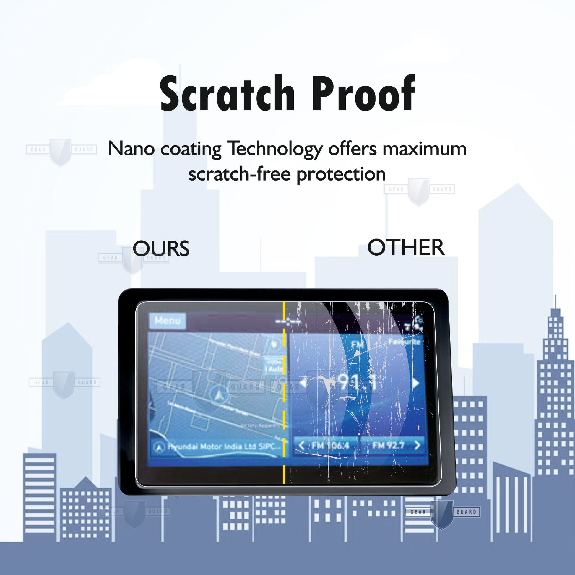 Skoda Slavia Touch Screen Guard [2023-2024]