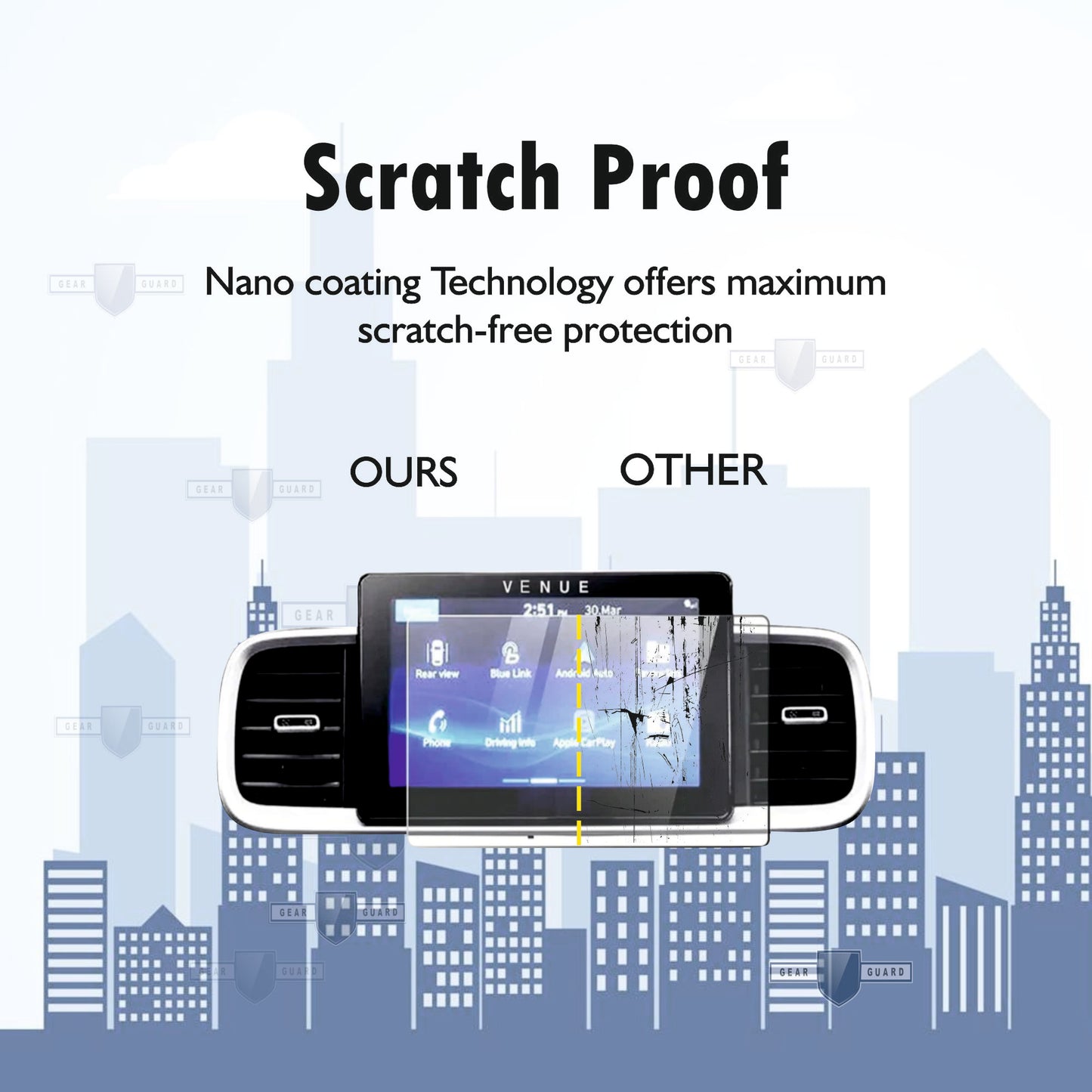 Hyundai Venue Touch Screen Guard [2019-2022]