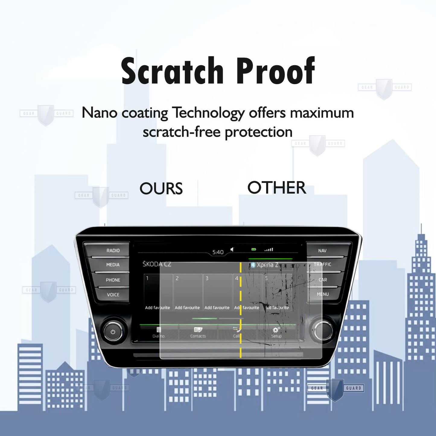 Volkswagen Ameo Accessories Touch Screen Guard