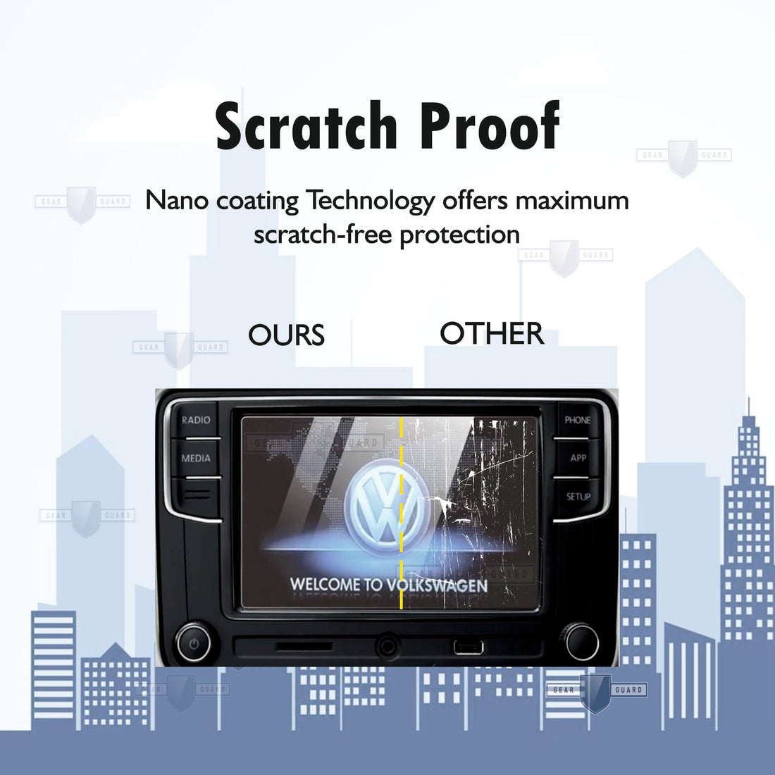 Volkswagen Polo accessories touch screen guard