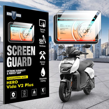 [2 Pack] Hero Vida V2 Plus TFT Instrument Cluster Digital Speed Meter Screen Protector [2024 - 2025] - S7C_VIDA_V2_PLUS