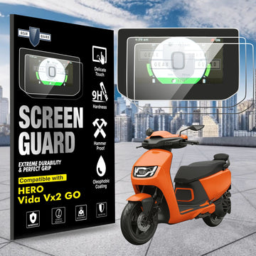 [2 Pack] Hero Vida Vx2 Go TFT Instrument Cluster Digital Speed Meter Screen Protector [2025] - S4C_VIDA_VX2_GO