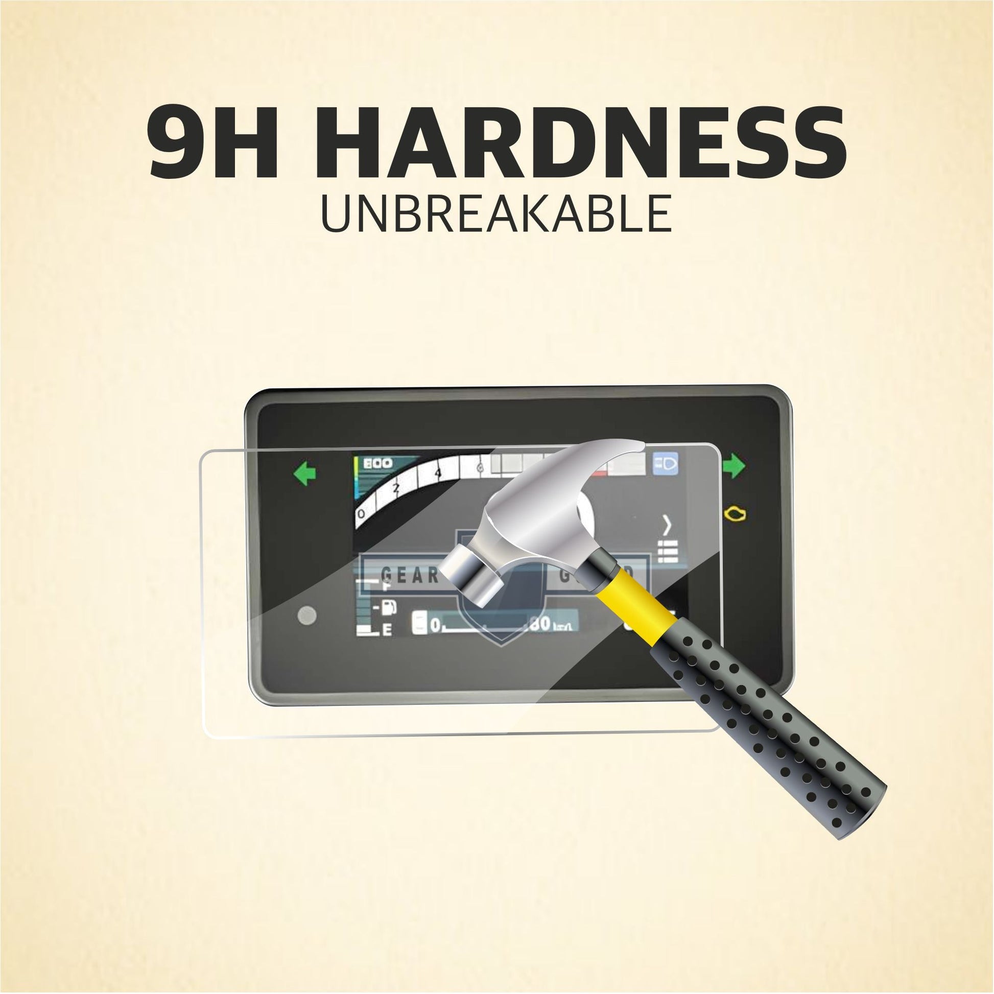 [2 PACK] Honda CB 125 Hornet Bike Accessories Speedometer Screen Guard [2025] - S4C_HORNE_125