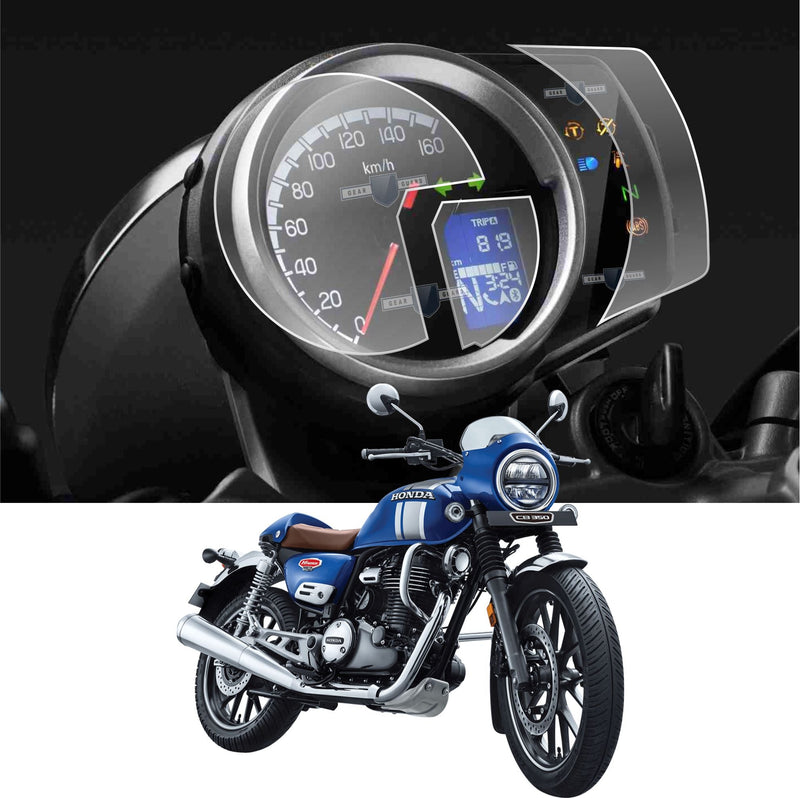[2 Pack] Honda Hness Bike Accessories Screen Guard - HINESS-1