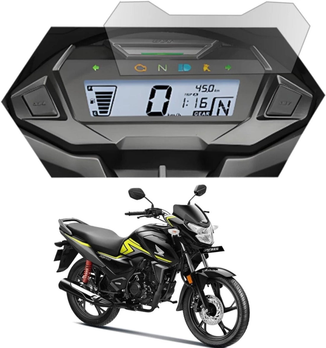 [2 Pack] HONDA SP 125 Speedometer Screen Protector - HONDA_SP125