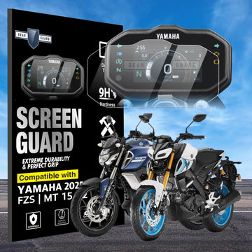 [2 Pack] New Yamaha FZ - S Fi Hybrid TFT Instrument Cluster Digital Speed Meter Screen Protector [2025] - S4C_FZ-S Fi_2025