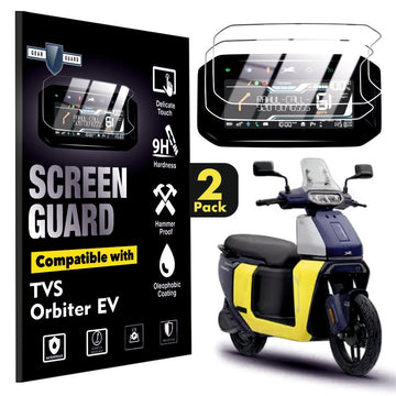 [2 Pack] TVS Orbiter TFT Instrument Cluster Digital Speed Meter Screen Protector [2025 - 2026] - S5C_ORBITER
