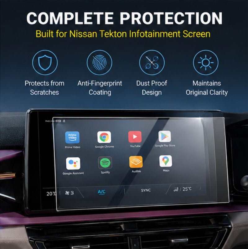 Nissan Tekton Infotainment System with MID Touch Screen Guard [2026]
