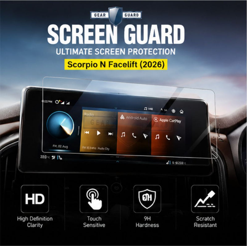Mahindra Scorpio N Facelift Touch Screen Guard [2026]
