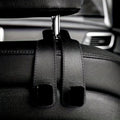 [2Pack] Car Headrest Dual Hook - HEADREST_HOOK_BLK2