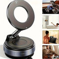360° Magnetic Suction Cup Phone Holder Foldable Vacuum Mount, Multi - Angle Adjustment K007– (Black) - S_K007