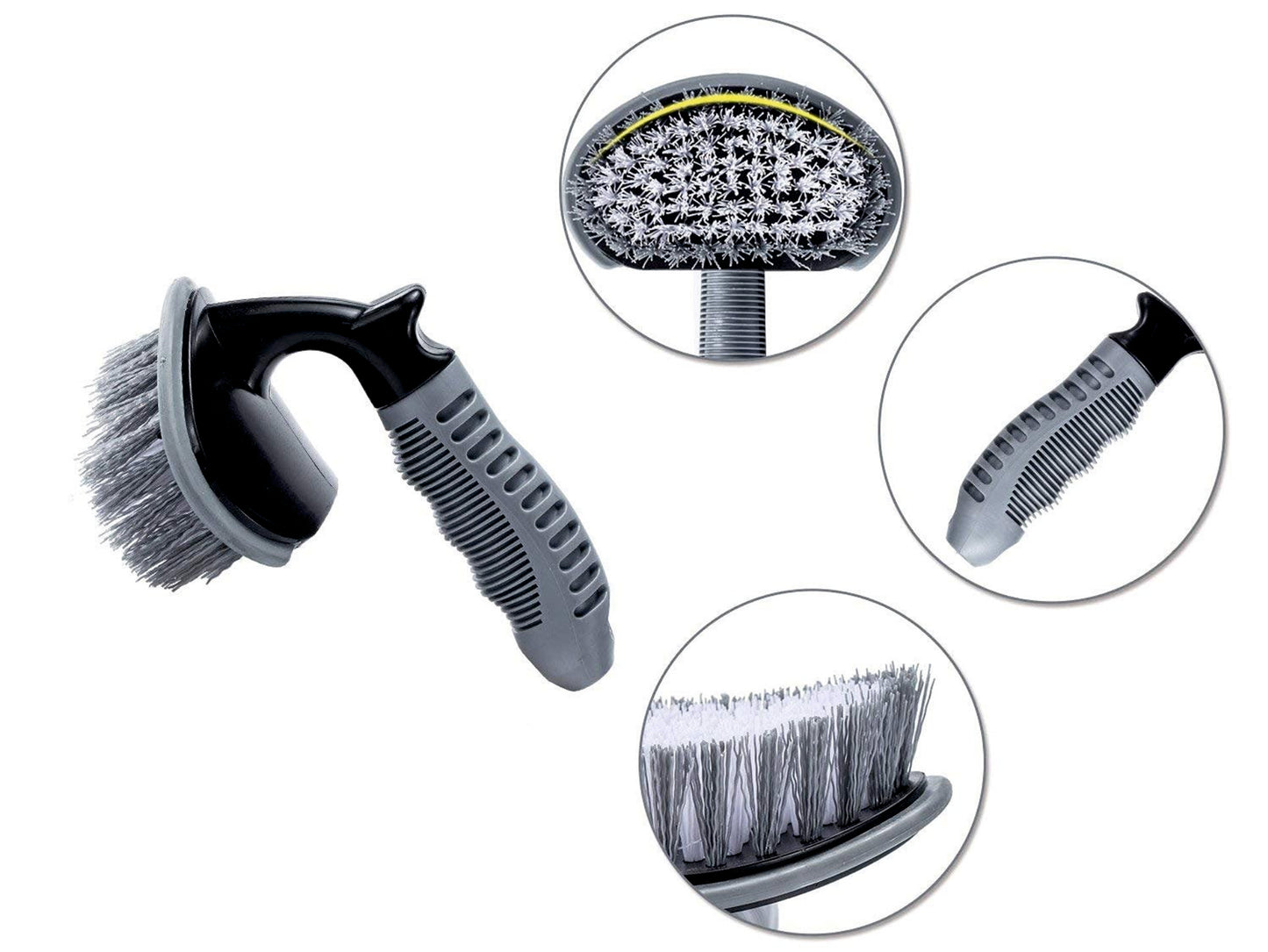 [2 PCS] Car Wheel & Rim Cleaning Brush Kit