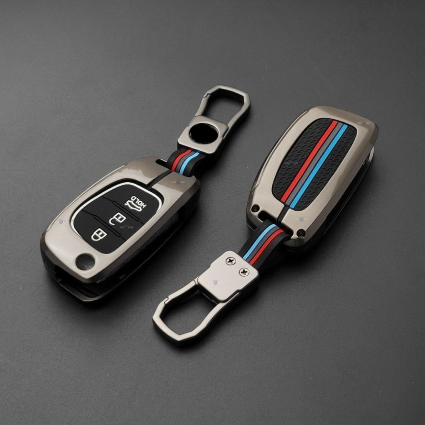 Car Metal Shape Key Cover For Hyundai Cars