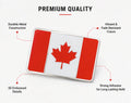 3D Canadian Flag Metal Sticker Emblem - STICKER_CANADIAN_FLG