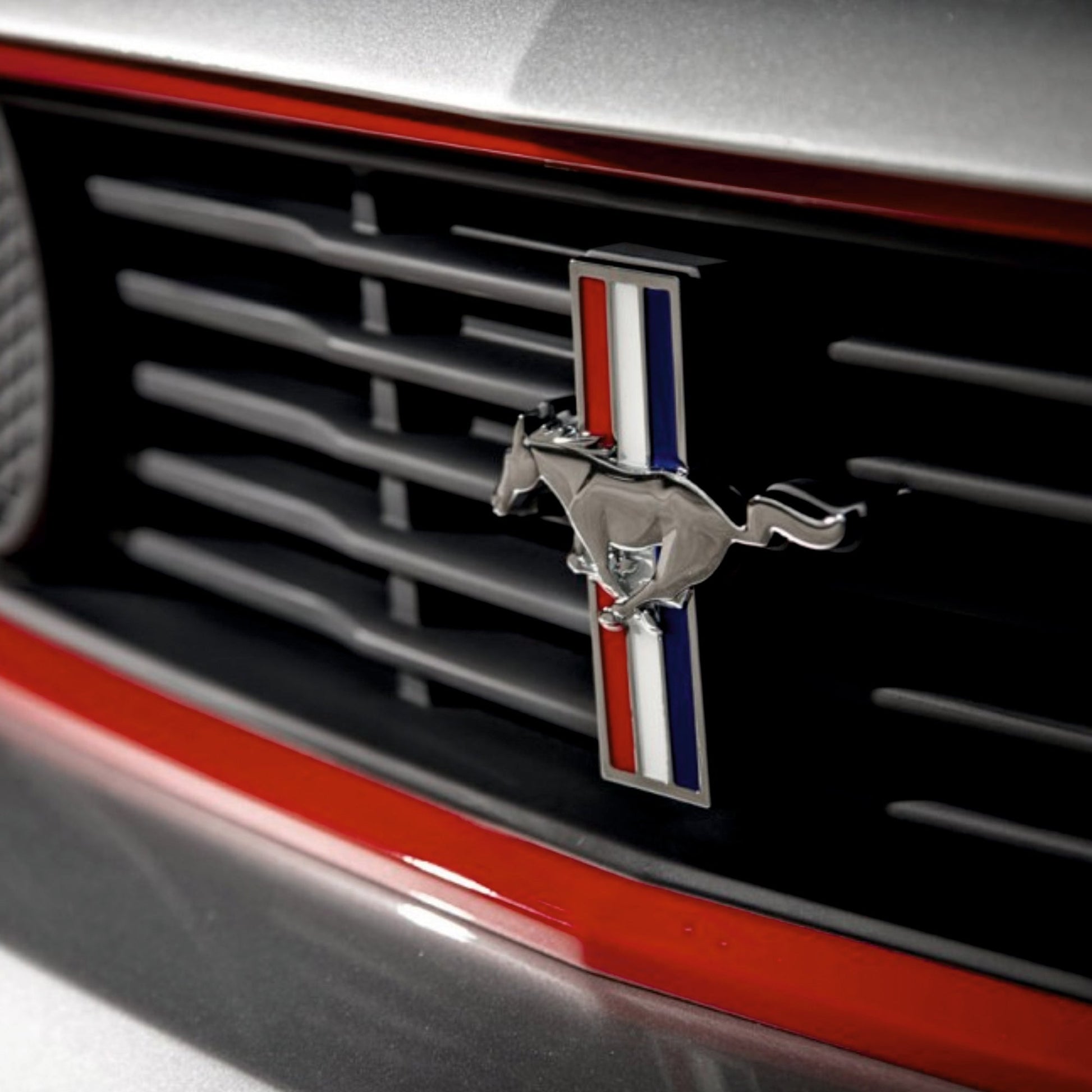 3D Fort Mustang Metal Logo Sticker Emblem - STICKER_MUSTANG