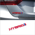 3D Hybrid Metal Sticker Emblem 5.9 x 0.7