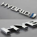 3D Hybrid Metal Sticker Emblem 5.9 x 0.7