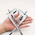 3D Metal Emblem L Shape Side Marker [Pair] - STICKER_L_MARKER