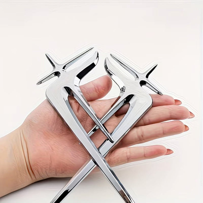 3D Metal Emblem L Shape Side Marker [Pair] - STICKER_L_MARKER