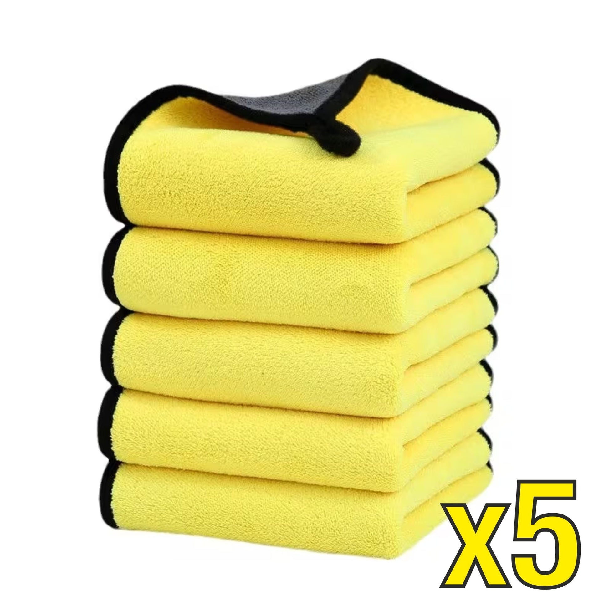 [5Pack] Microfiber Cleaning Cloth - M_CLOTH_PO5