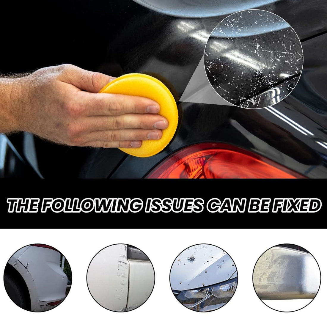Car Scratch Remover & Repair Wax – Instant Shine & Protection