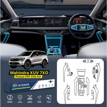 Mahindra XUV 7XO Full Interior Precut PPF Kit