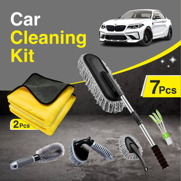 7-in-1 Car Cleaning Kit–Black Friday Sale-Complete Car Care Essentials