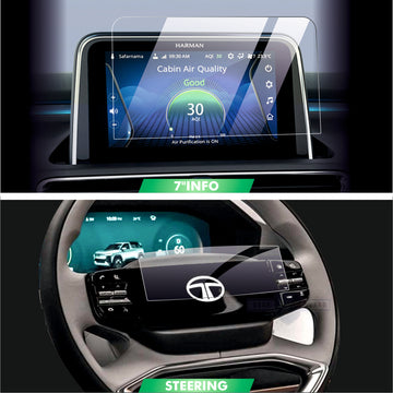 Tata Punch Screen Guard Bundle [2024-2025]