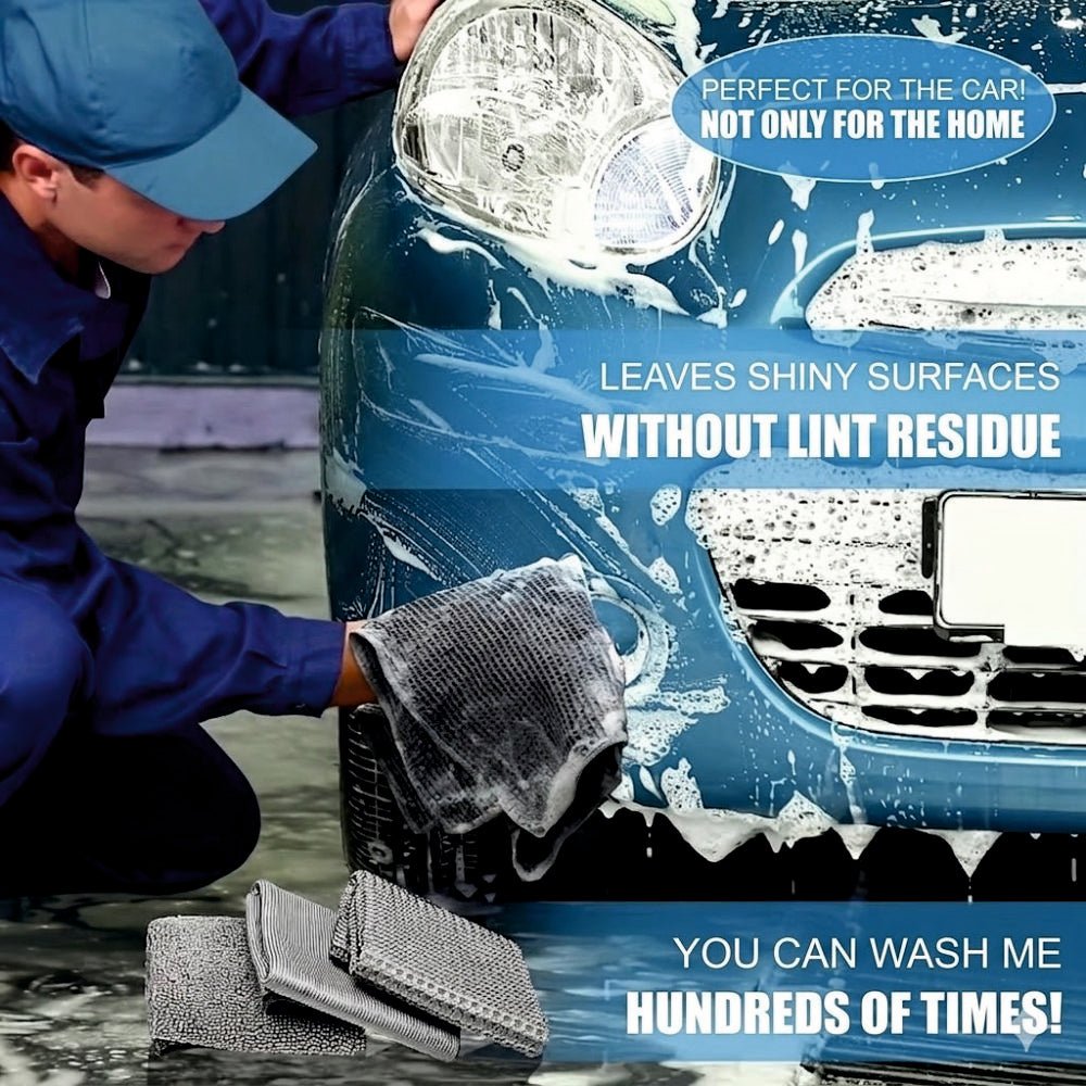 9 Pcs Microfiber Car Cleaning Kit -9PCS_CLEANINGKIT