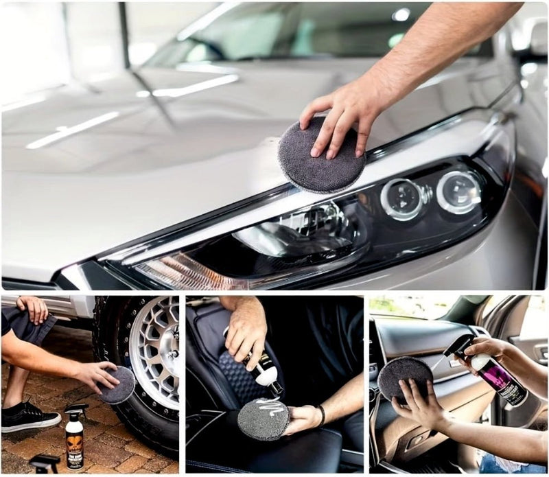 9 Pcs Microfiber Car Cleaning Kit -9PCS_CLEANINGKIT