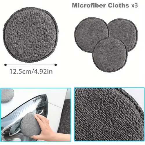 9 Pcs Microfiber Car Cleaning Kit -9PCS_CLEANINGKIT