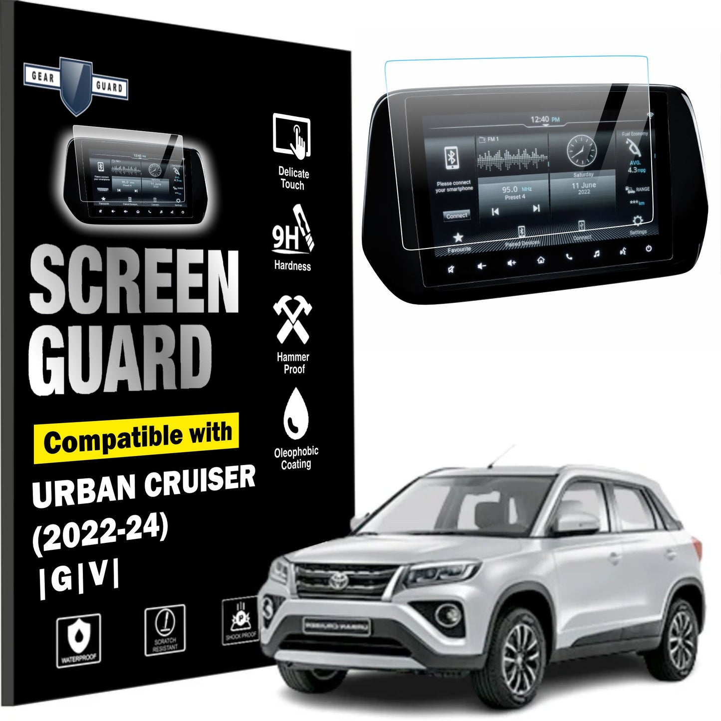 Urban Cruiser 2023 Screen Protector