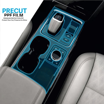 Mahindra XEV 9S Interior EPB Gear Panel Precut PPF Guard