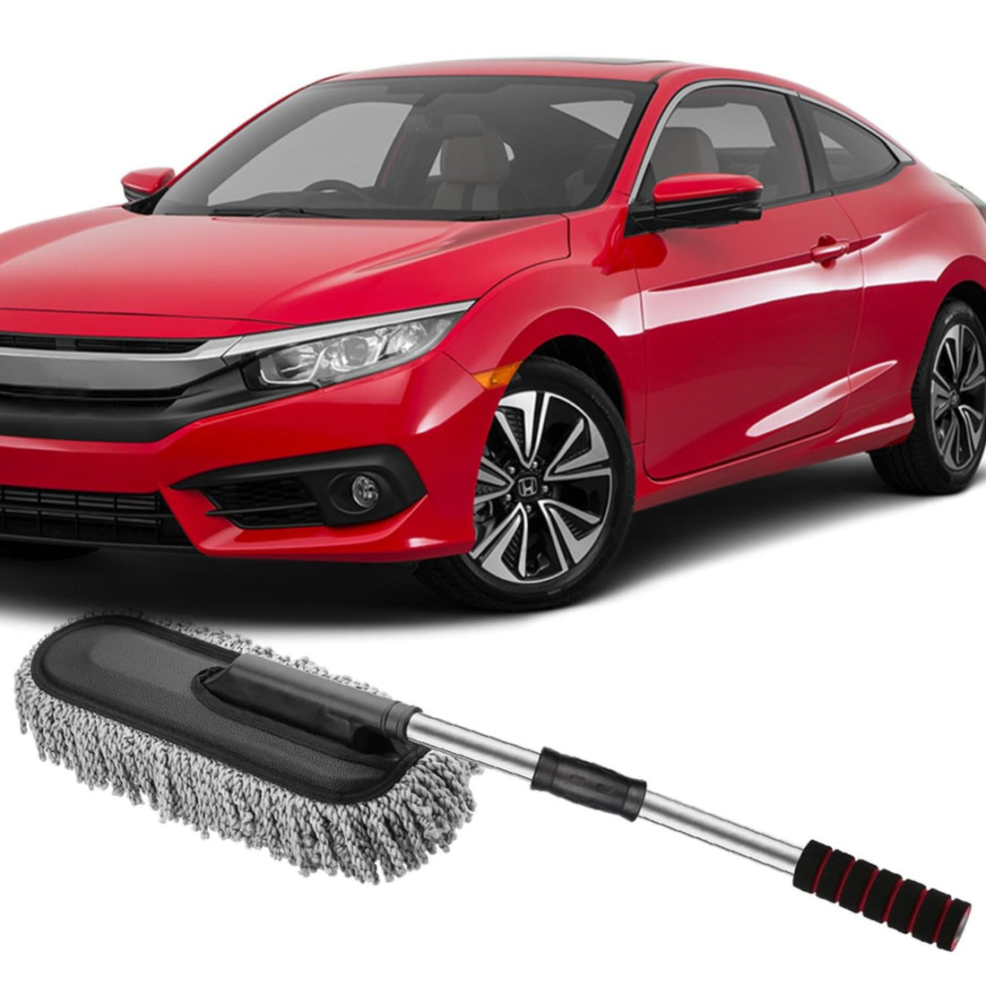 Extendable Microfiber Car Duster – For Interior & Exterior Detailing