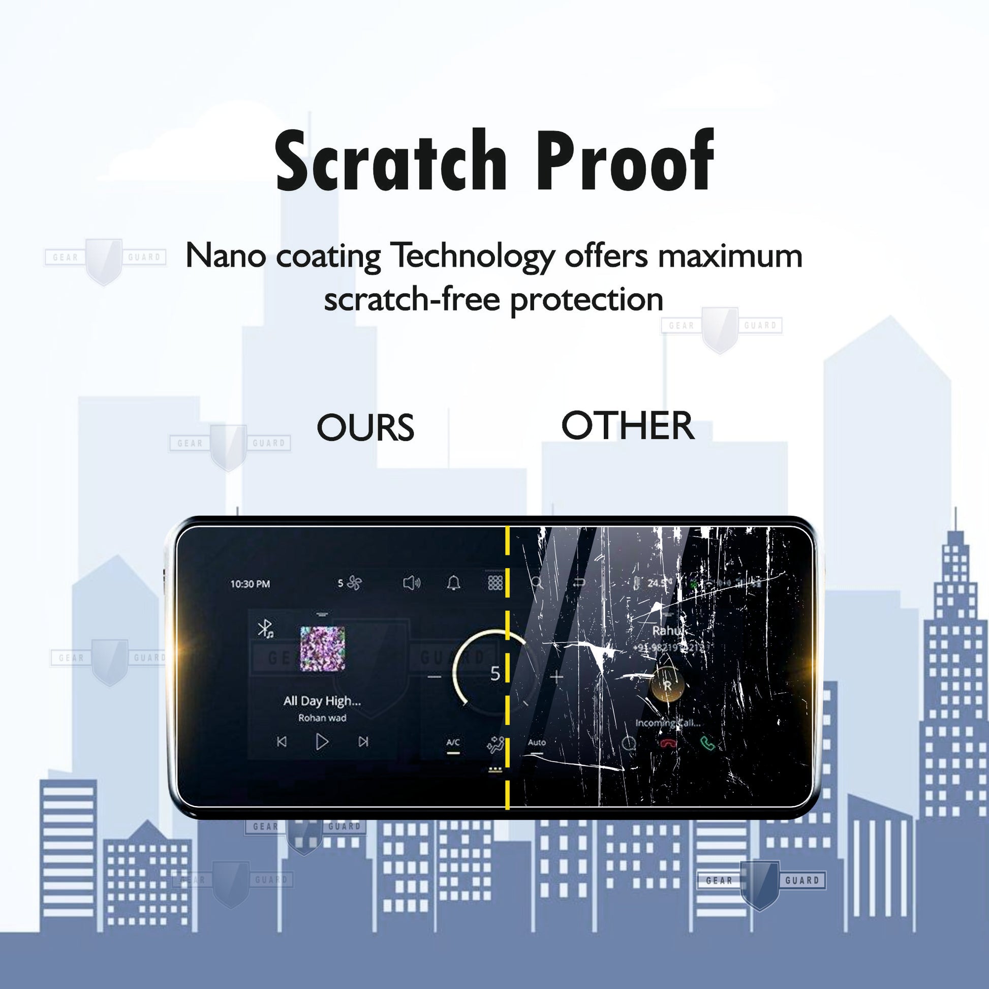 Tata Harrier Facelift Touch Screen Protector [2024]