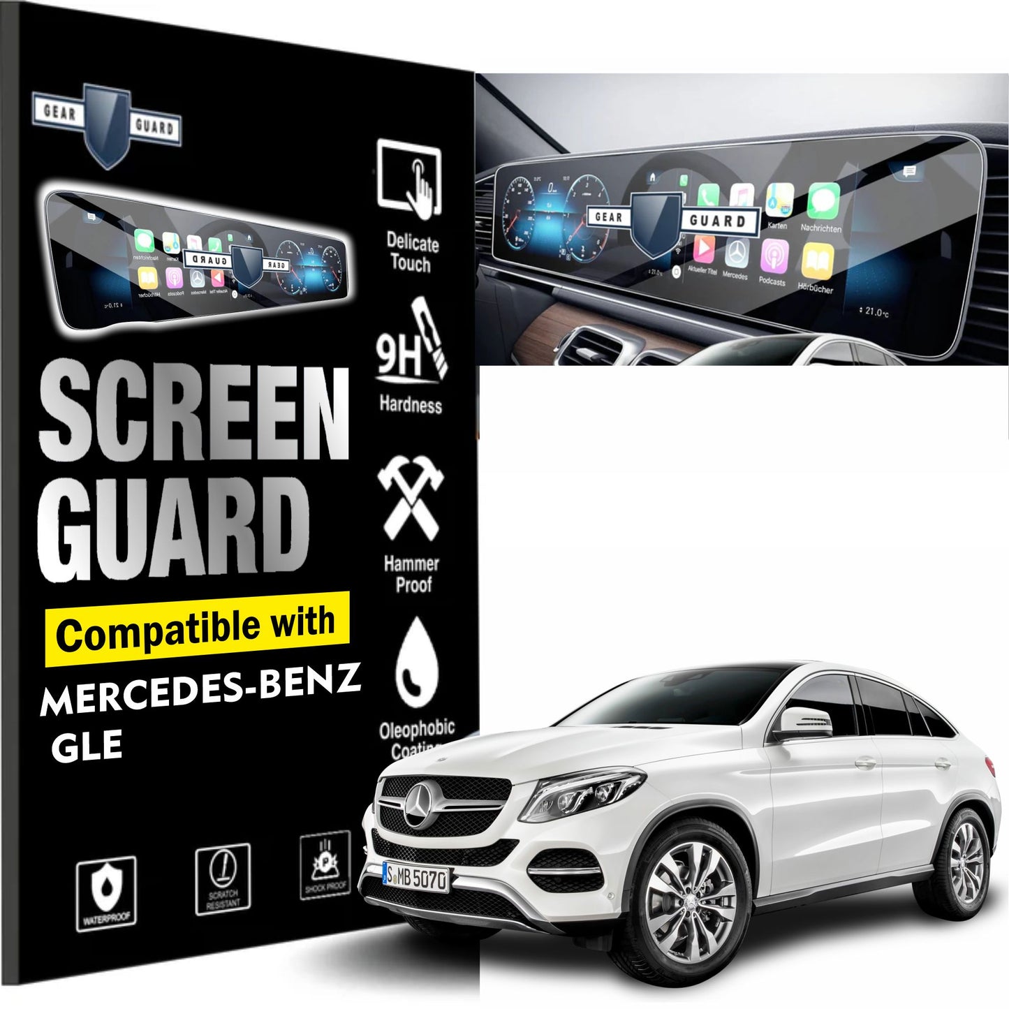 Mercedes-Benz GLE Accessories Touch Screen Guard