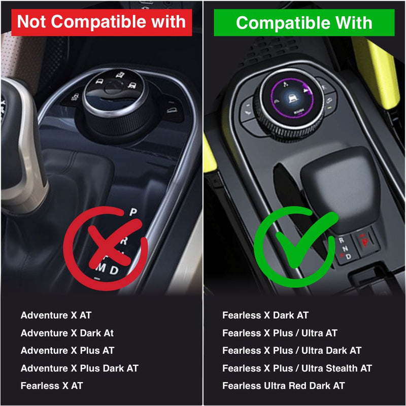 TATA Harrier Interior Gear Console Precut PPF Guard [Automatic] [Top Model]